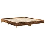Casa si Gradina - Mobilier - Paturi si accesorii - Paturi - Cadru de pat fara saltea Lemn vechi 160x200cm Lemn prelucrat - Infinity.ro