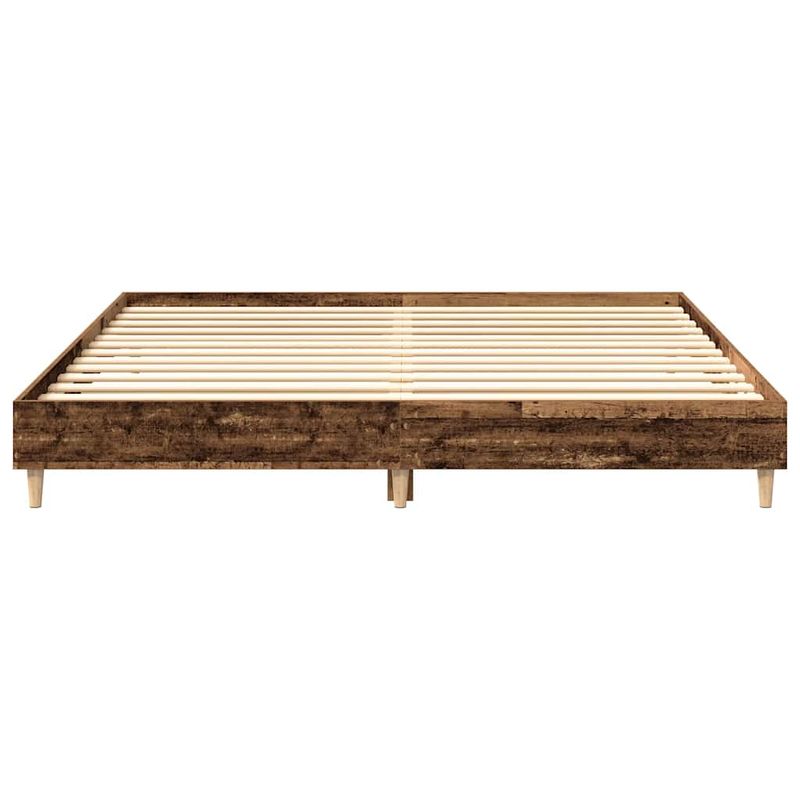 Casa si Gradina - Mobilier - Paturi si accesorii - Paturi - Cadru de pat fara saltea Lemn vechi 160x200cm Lemn prelucrat - Infinity.ro