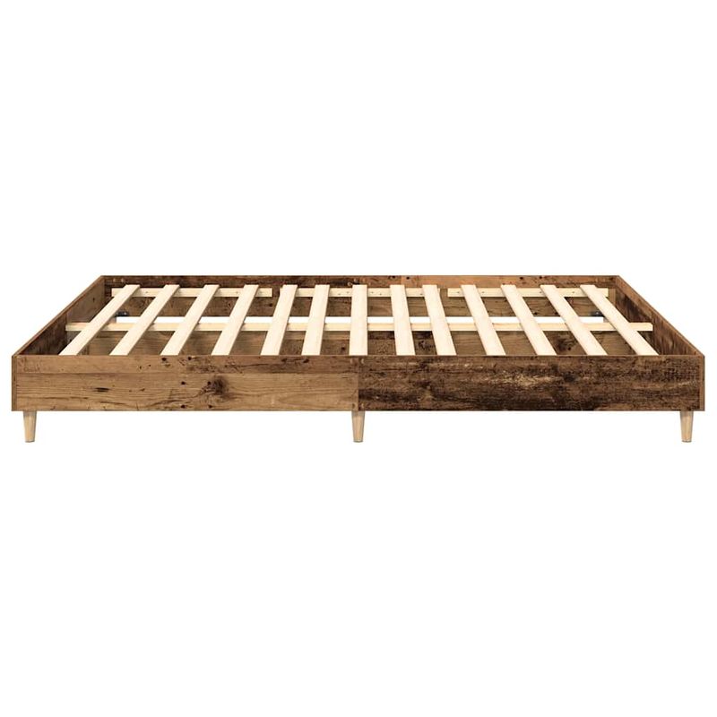 Casa si Gradina - Mobilier - Paturi si accesorii - Paturi - Cadru de pat fara saltea Lemn vechi 160x200cm Lemn prelucrat - Infinity.ro