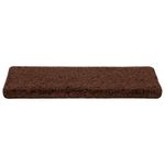 Casa si Gradina - Textile si covoare - Covoare - Covoare casa - Covorase scara 20 buc 65x21x4 cm maro - Infinity.ro