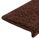Casa si Gradina - Textile si covoare - Covoare - Covoare casa - Covorase scara 20 buc 65x21x4 cm maro - Infinity.ro