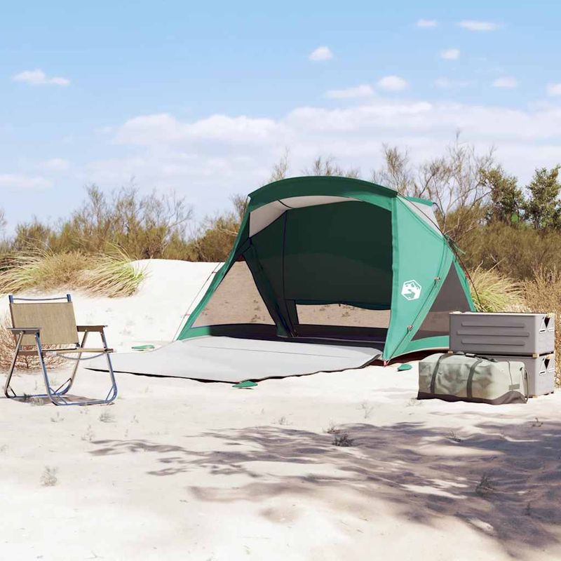 Sport si Outdoor - Camping - Corturi camping - Cort de plaja 2 persoane, verde marin, impermeabil - Infinity.ro