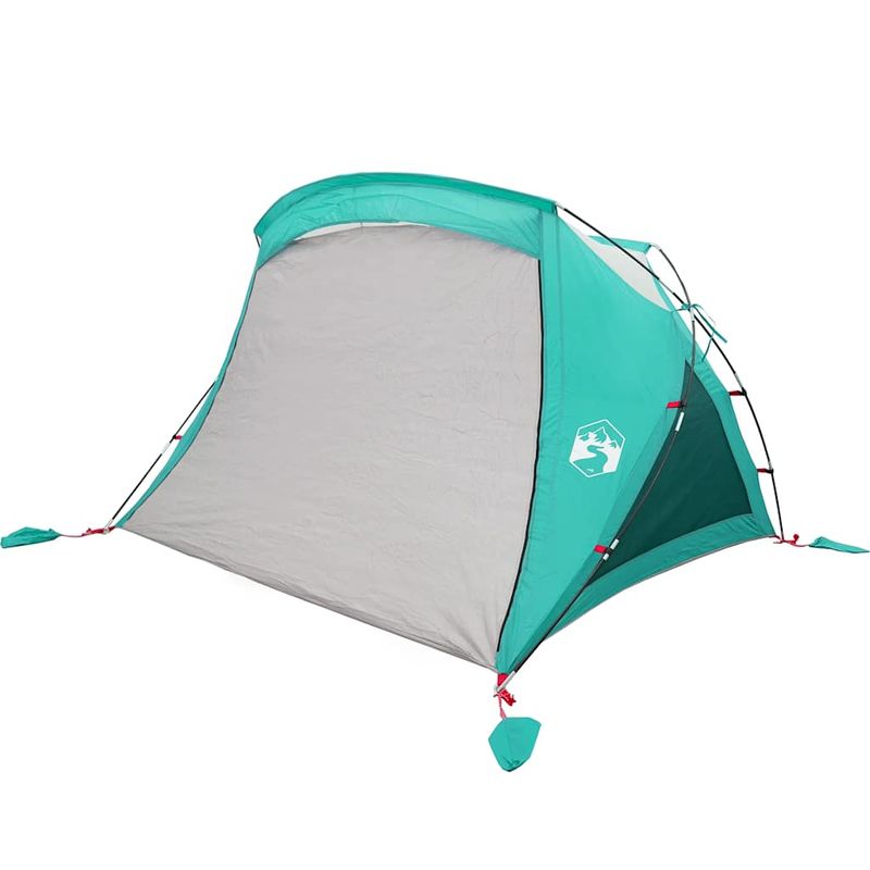 Sport si Outdoor - Camping - Corturi camping - Cort de plaja 2 persoane, verde marin, impermeabil - Infinity.ro