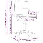 Casa si Gradina - Mobilier - Scaune si fotolii - Scaune - Scaune de sufragerie, 6 buc., gri deschis, catifea - Infinity.ro