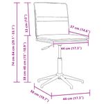 Casa si Gradina - Mobilier - Scaune si fotolii - Scaune - Scaune de sufragerie, 2 buc., gri deschis, catifea - Infinity.ro