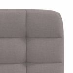 Casa si Gradina - Mobilier - Scaune si fotolii - Scaune - Scaune de bucatarie, 2 buc., gri taupe, material textil - Infinity.ro