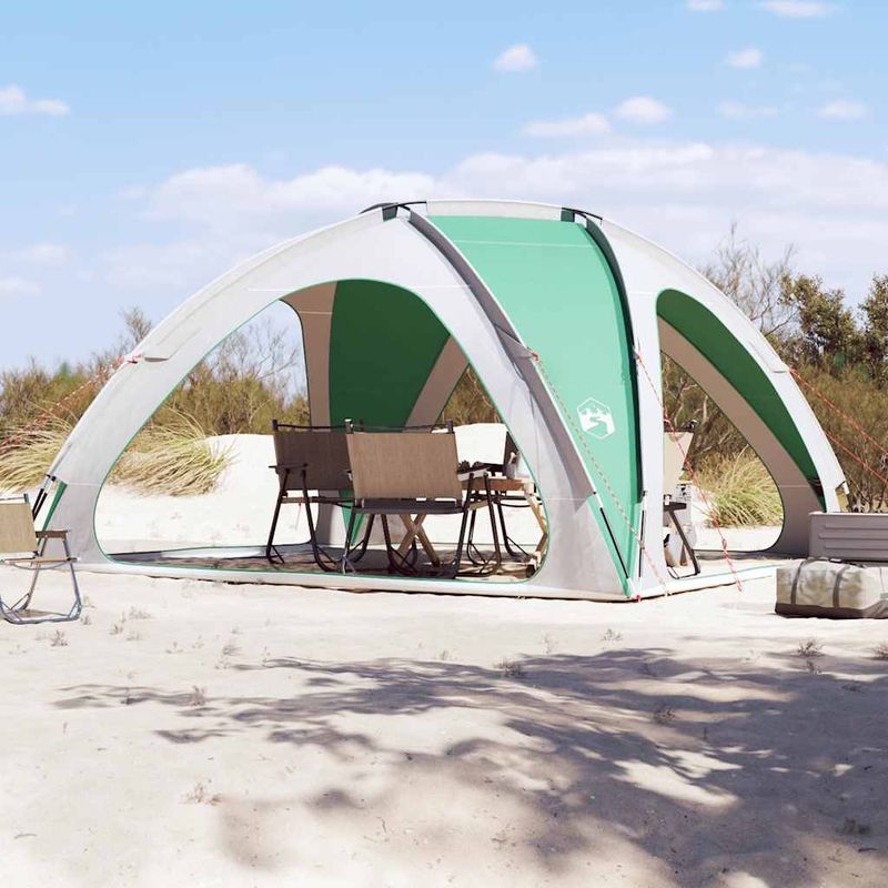 Sport si Outdoor - Camping - Corturi camping - Cort de petrecere, verde mare, rezistent la apa - Infinity.ro