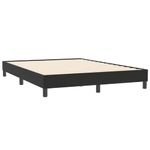 Casa si Gradina - Mobilier - Paturi si accesorii - Paturi - Pat box spring cu saltea, negru, 160x210 cm, catifea - Infinity.ro