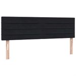 Casa si Gradina - Mobilier - Paturi si accesorii - Paturi - Pat box spring cu saltea, negru, 160x210 cm, catifea - Infinity.ro