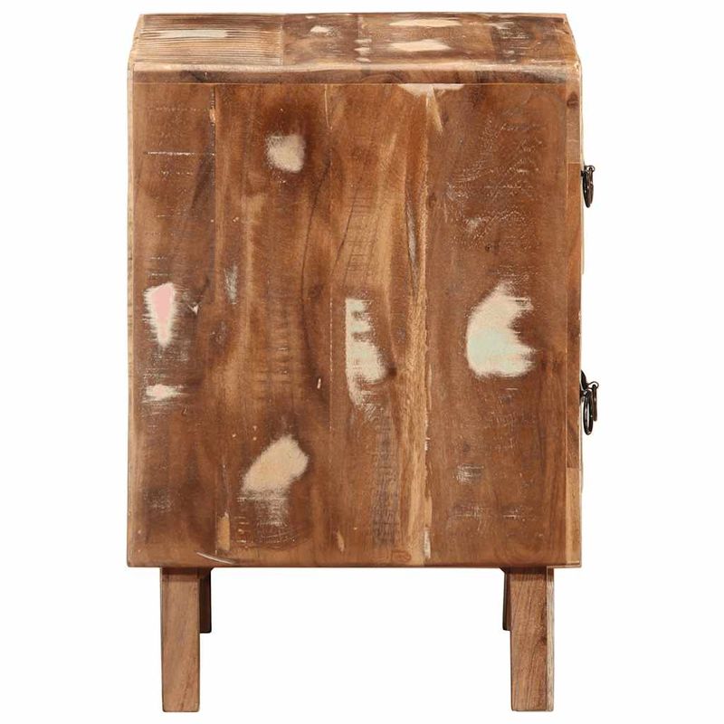 Casa si Gradina - Mobilier - Comode si corpuri - Noptiere - Noptiera 40x32x46 cm lemn masiv recuperat - Infinity.ro