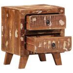 Casa si Gradina - Mobilier - Comode si corpuri - Noptiere - Noptiera 40x32x46 cm lemn masiv recuperat - Infinity.ro
