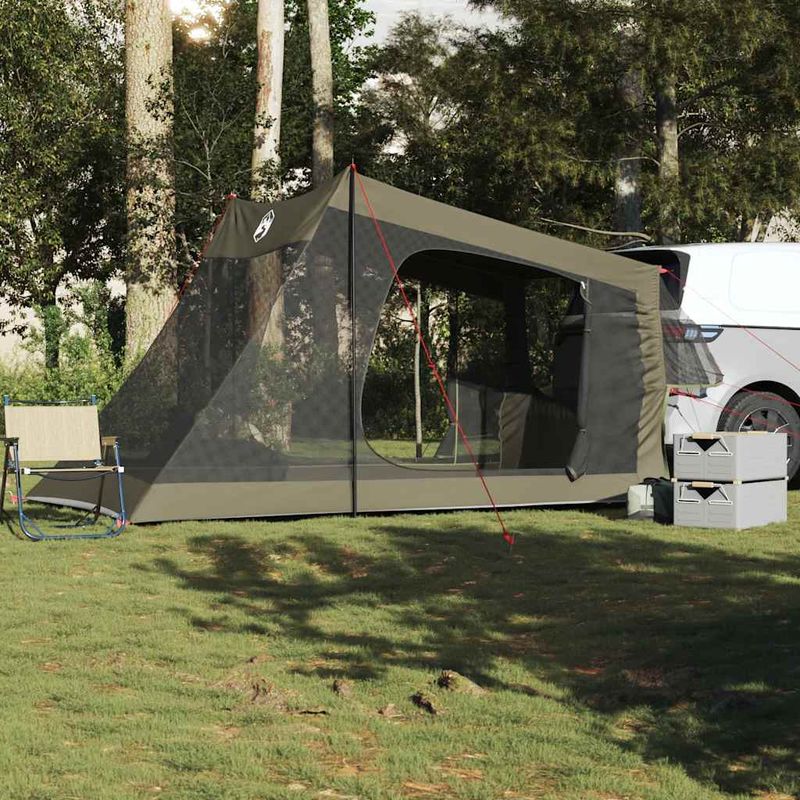 Sport si Outdoor - Camping - Corturi camping - Cort auto pentru 2 persoane, verde masliniu, rezistent la apa - Infinity.ro