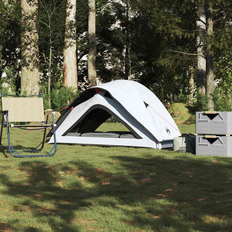 Sport si Outdoor - Camping - Corturi camping - Cort camping, 1 persoane, alb, tesatura opaca, impermeabil - Infinity.ro