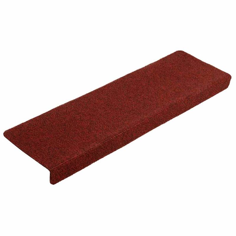 Casa si Gradina - Textile si covoare - Covoare - Covoare casa - Covorase scara autoadezive 20 buc Rosu Bordeaux 65x21x4 cm - Infinity.ro