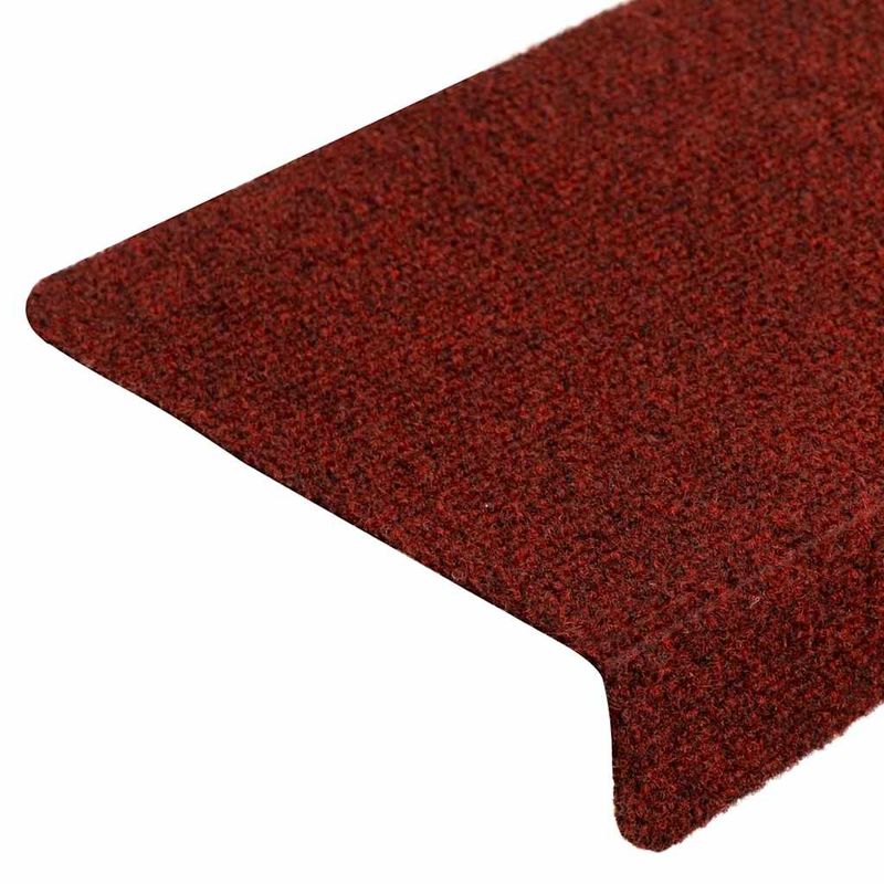Casa si Gradina - Textile si covoare - Covoare - Covoare casa - Covorase scara autoadezive 20 buc Rosu Bordeaux 65x21x4 cm - Infinity.ro