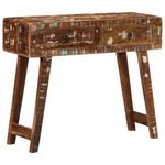 Casa si Gradina - Mobilier - Comode si corpuri - Console - Masa consola, 90x32x75 cm, lemn masiv recuperat - Infinity.ro