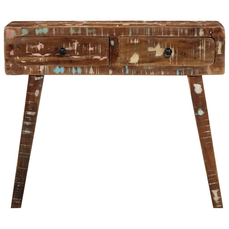 Casa si Gradina - Mobilier - Comode si corpuri - Console - Masa consola, 90x32x75 cm, lemn masiv recuperat - Infinity.ro