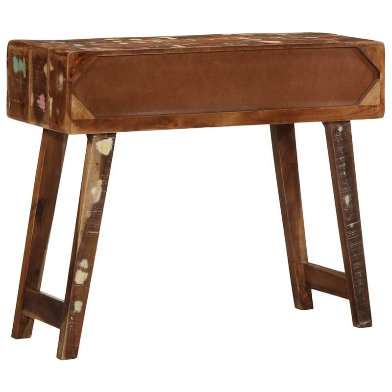 Casa si Gradina - Mobilier - Comode si corpuri - Console - Masa consola, 90x32x75 cm, lemn masiv recuperat - Infinity.ro