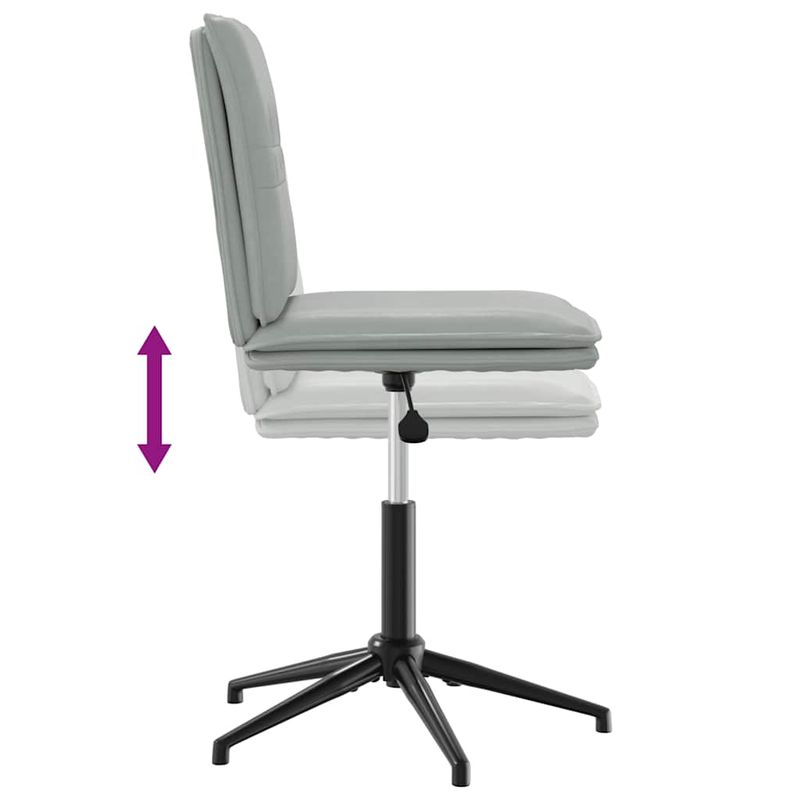 Casa si Gradina - Mobilier - Scaune si fotolii - Scaune - Scaun de bucatarie, gri deschis, catifea - Infinity.ro