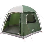 Sport si Outdoor - Camping - Corturi camping - Cort de familie Igloo pentru 6 persoane, verde rezistent la apa - Infinity.ro