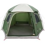 Sport si Outdoor - Camping - Corturi camping - Cort de familie Igloo pentru 6 persoane, verde rezistent la apa - Infinity.ro