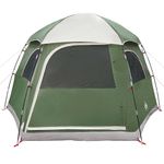 Sport si Outdoor - Camping - Corturi camping - Cort de familie Igloo pentru 6 persoane, verde rezistent la apa - Infinity.ro
