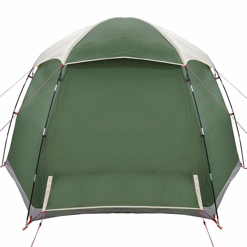 Sport si Outdoor - Camping - Corturi camping - Cort de familie Igloo pentru 6 persoane, verde rezistent la apa - Infinity.ro