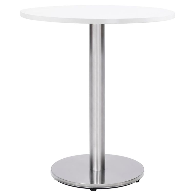 Casa si Gradina - Mobilier - Feronerie si accesorii mobila - Picior masa de bistro, argintiu, Ø45x72 cm, otel inoxidabil - Infinity.ro