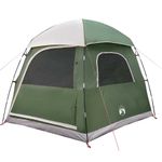 Sport si Outdoor - Camping - Corturi camping - Cort de familie Igloo pentru 6 persoane, verde rezistent la apa - Infinity.ro