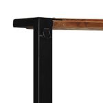 Casa si Gradina - Mobilier - Biblioteci si rafturi - Rafturi - Suport pentru haine multicolor 80x40x190cm Lemn masiv recuperat - Infinity.ro