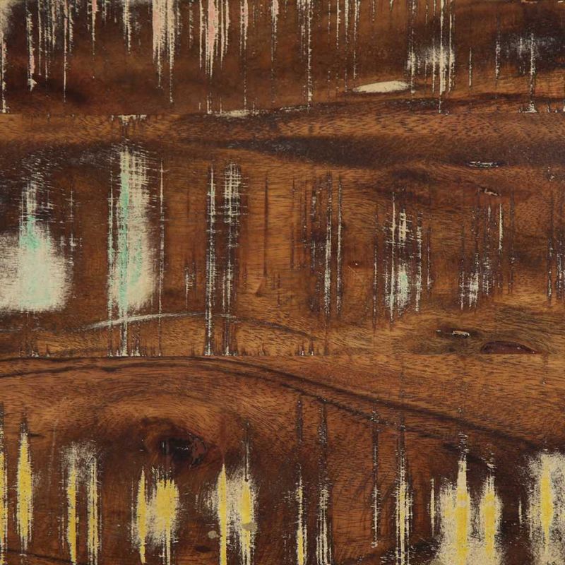 Casa si Gradina - Mobilier - Biblioteci si rafturi - Rafturi - Suport pentru haine multicolor 80x40x190cm Lemn masiv recuperat - Infinity.ro