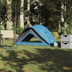 Sport si Outdoor - Camping - Corturi camping - Cort de camping pentru 1 persoana, albastru, impermeabil - Infinity.ro