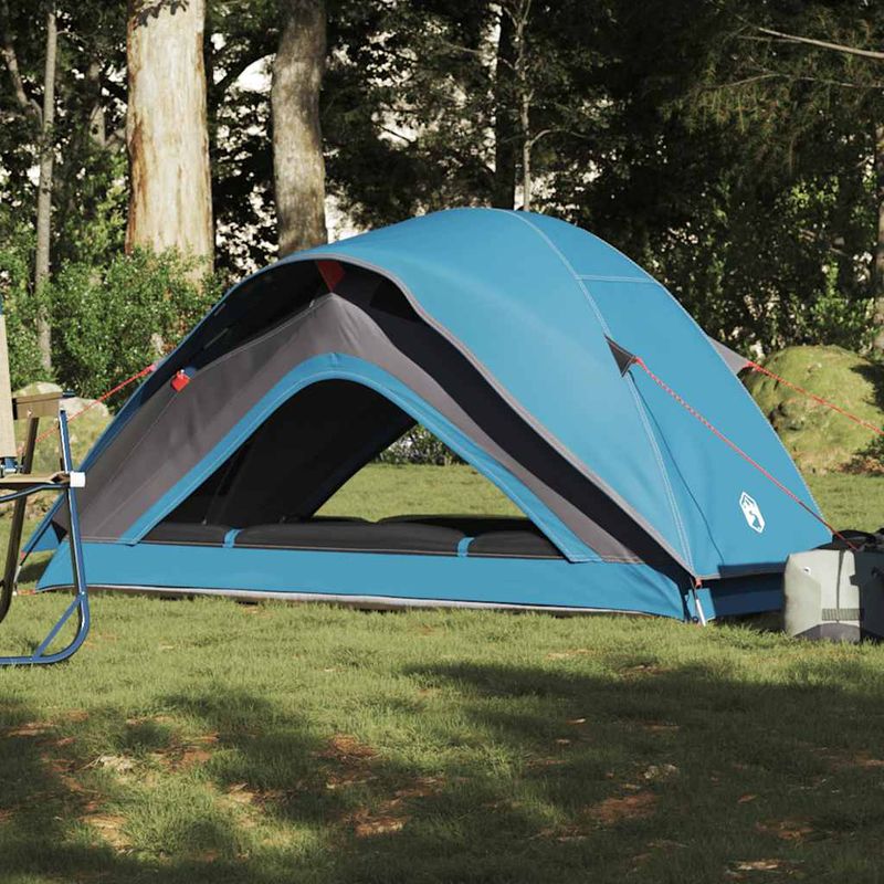 Sport si Outdoor - Camping - Corturi camping - Cort de camping pentru 1 persoana, albastru, impermeabil - Infinity.ro