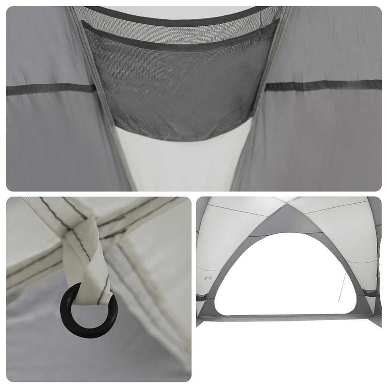 Sport si Outdoor - Camping - Corturi camping - Cort de petrecere gri rezistent la apa - Infinity.ro