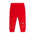 Fashion, accesorii si bijuterii - Copii - Imbracaminte copii - Pantaloni copii - Pantaloni fete Guess K2BQ14, 122 CM 7 ani, Rosu - Infinity.ro