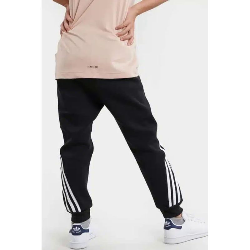 Fashion, accesorii si bijuterii - Copii - Imbracaminte copii - Pantaloni copii - Pantaloni sport copii Adidas pentru fitness Future Icons GT9433, 146-152 CM 11-12 ani, Negru/Alb - Infinity.ro