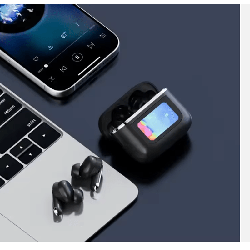 TV, Audio-Video si Foto - Portabile audio - Casti audio - Casti Bluetooth 5.3 Tour Pro 2 Casti ANC cu reducere a zgomotului Casti LED cu ecran tactil - Infinity.ro