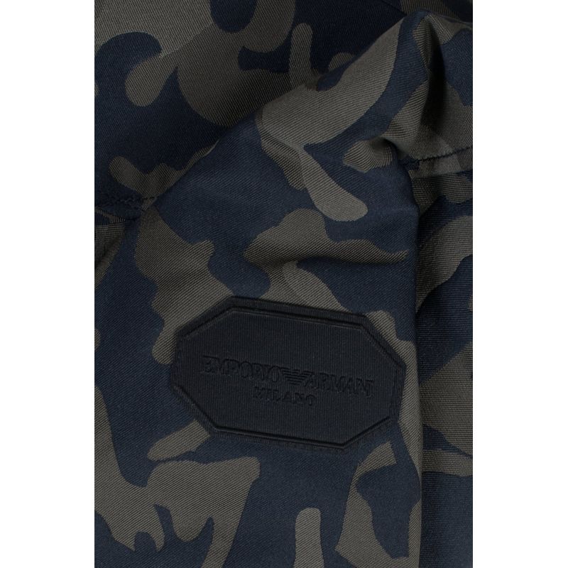 Fashion, accesorii si bijuterii - Copii - Imbracaminte copii - Jachete si geci copii - Geaca baieti Emporio Armani 6K4BJ7, 140 CM 10 ani, Camuflaj - Infinity.ro