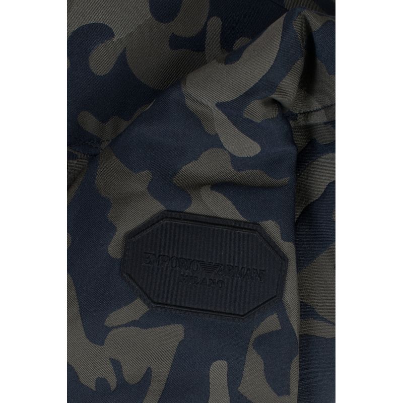 Fashion, accesorii si bijuterii - Copii - Imbracaminte copii - Jachete si geci copii - Geaca baieti Emporio Armani 6K4BJ7, 116 CM 6 ani, Camuflaj - Infinity.ro