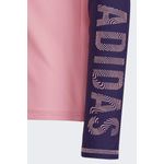 Fashion, accesorii si bijuterii - Copii - Imbracaminte copii - Pulovere si hanorace copii - Bluza fete  Adidas HL8471, 134-140 CM 9-10 ANI,  Roz/Albastru - Infinity.ro