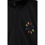 Fashion, accesorii si bijuterii - Copii - Imbracaminte copii - Pulovere si hanorace copii - Hanorac baieti Adidas HB9461, 158-164 CM 13-14 ani, Negru - Infinity.ro