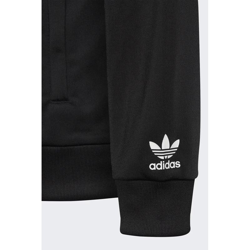 Fashion, accesorii si bijuterii - Copii - Imbracaminte copii - Pulovere si hanorace copii - Hanorac baieti Adidas HB9461, 158-164 CM 13-14 ani, Negru - Infinity.ro
