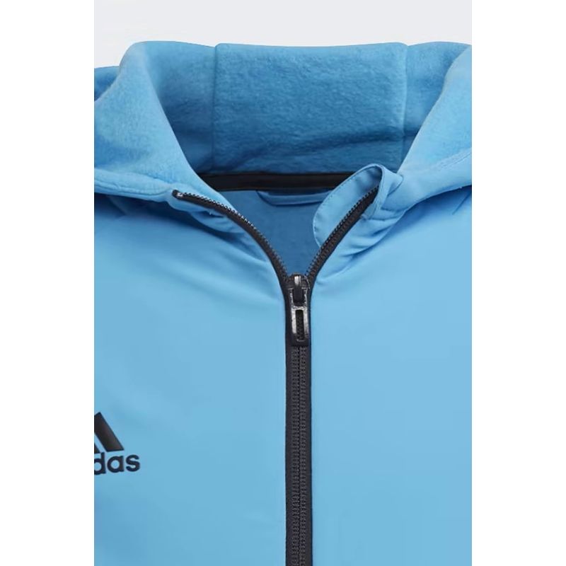 Fashion, accesorii si bijuterii - Copii - Imbracaminte copii - Pulovere si hanorace copii - Hanorac baieti Adidas Gameday HM2070,  146-152 CM 11-12 ani, Albastru /Negru - Infinity.ro