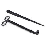 Casa si Gradina - Decoratiuni - Aromaterapie si lumanari - Lumanari si candele - Set lumanare parfumata Liliac pur, suport lumanare, accesoriu elegant pentru stins lumanarea si foarfeca de taiat fitil - Infinity.ro