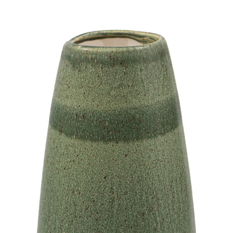 Casa si Gradina - Decoratiuni - Obiecte decorative - Vaze si boluri decorative - Vaza Anon, Ceramica, Verde, 31cm - Infinity.ro