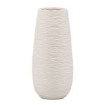 Casa si Gradina - Decoratiuni - Obiecte decorative - Vaze si boluri decorative - Vaza Sab, Ceramica, Alb, 23cm - Infinity.ro