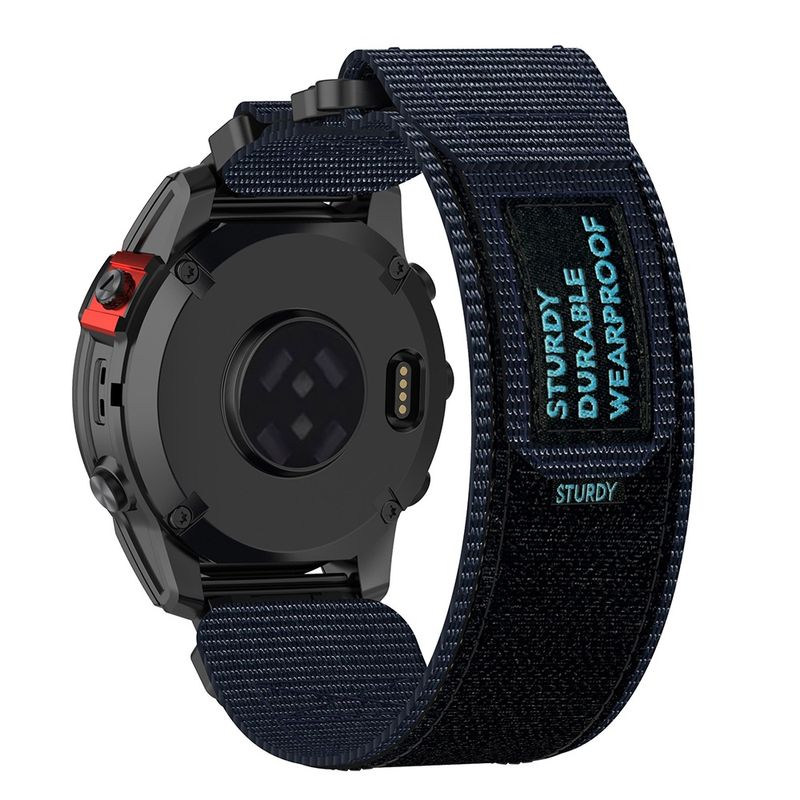Laptop, Telefoane si Tablete - Wearables si gadgeturi - Wearables - Smartwatch-uri - Curea pentru Garmin Fenix 3/3 HR/5X/5X Plus/6X/6X Pro/7X/7X Pro Solar - Techsuit Watchband QuickFit (W057) - Albastru inchis - Infinity.ro