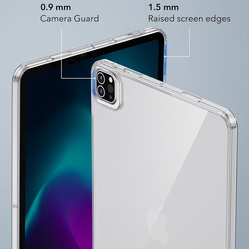 Laptop, Telefoane si Tablete - Tablete si accesorii tablete - Accesorii Tablete - Huse tablete - Husa pentru iPad Pro 13 (2024) - ESR Classic Hybrid - Transparent - Infinity.ro