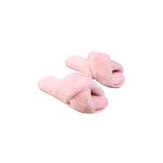 Fashion, accesorii si bijuterii - Femei - Incaltaminte femei - Slapi si papuci femei - Papuci dama, marimea 37, pentru casa, plus, roz - Infinity.ro