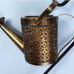 Casa si Gradina - Corpuri si surse de iluminat - Iluminat exterior - Lampi solare - Decoratiune pentru exterior, lumini cu incarcare solara, model ceainic, agatatoare rezistenta, Aramiu Vintage - Infinity.ro